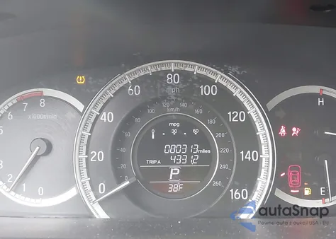 2017 Honda Accord Ex-L z USA, uszkodzony, nr VIN 1HGCR2F8XHA002566